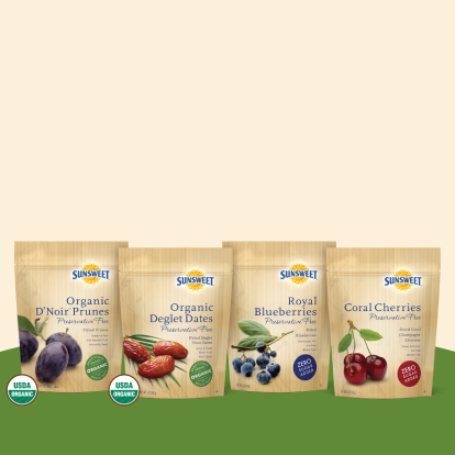 Banner image showing organic and preservative free products