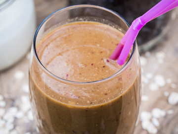 Apple Prune Bircher Smoothie