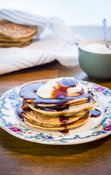 Prune &amp; Orange Pancakes