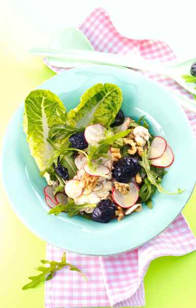 Mushroom Radish Salad