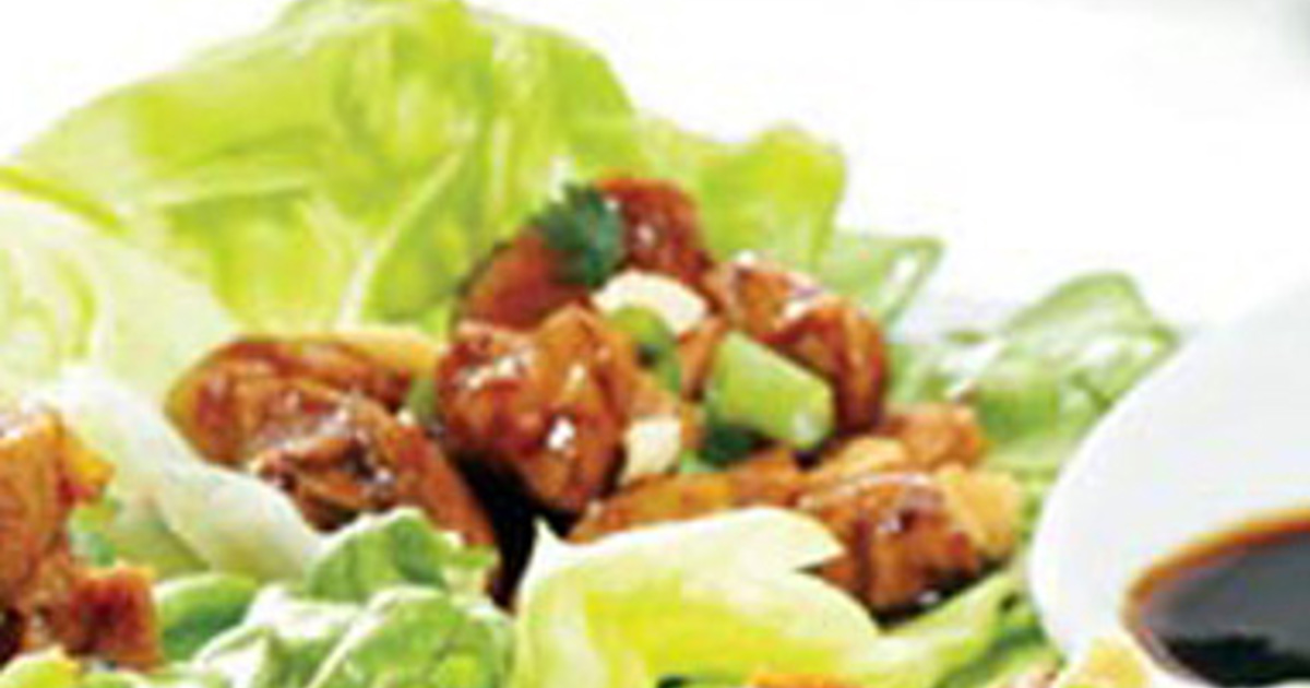 Chicken Lettuce Wraps with Prunes Recipe | Sunsweet Growers