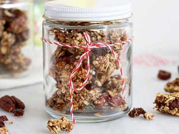 Maple Pecan Date Granola
