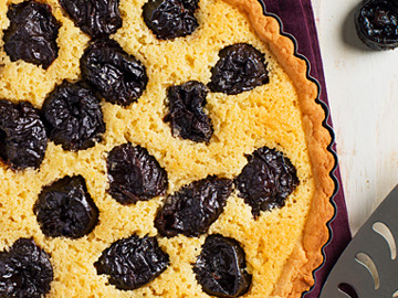 Prune Frangipane Tart