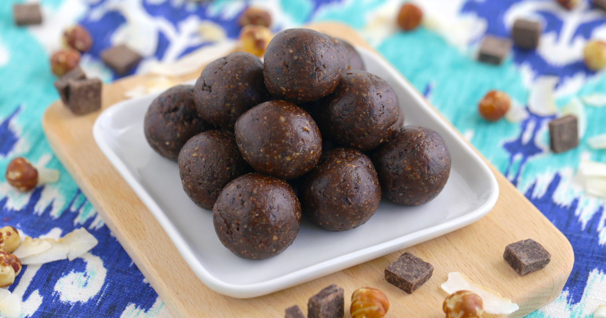 Chocolate Hazelnut Energy Balls | Sunsweet Growers