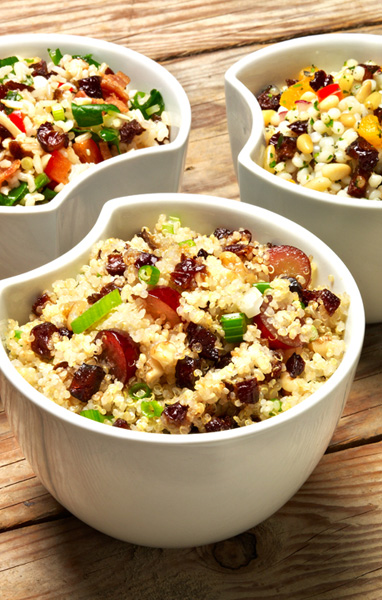 Quinoa, Grape and Prune Salad