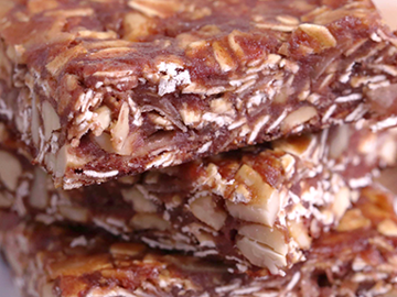 Coconut Cashew Granola Squares