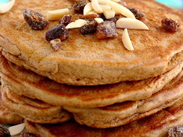 Tahini & Date Pancakes