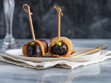 Bacon Wrapped Prunes