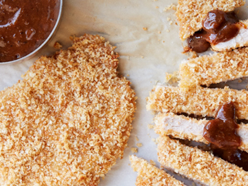 Cripsy Baked Pork Cutlets