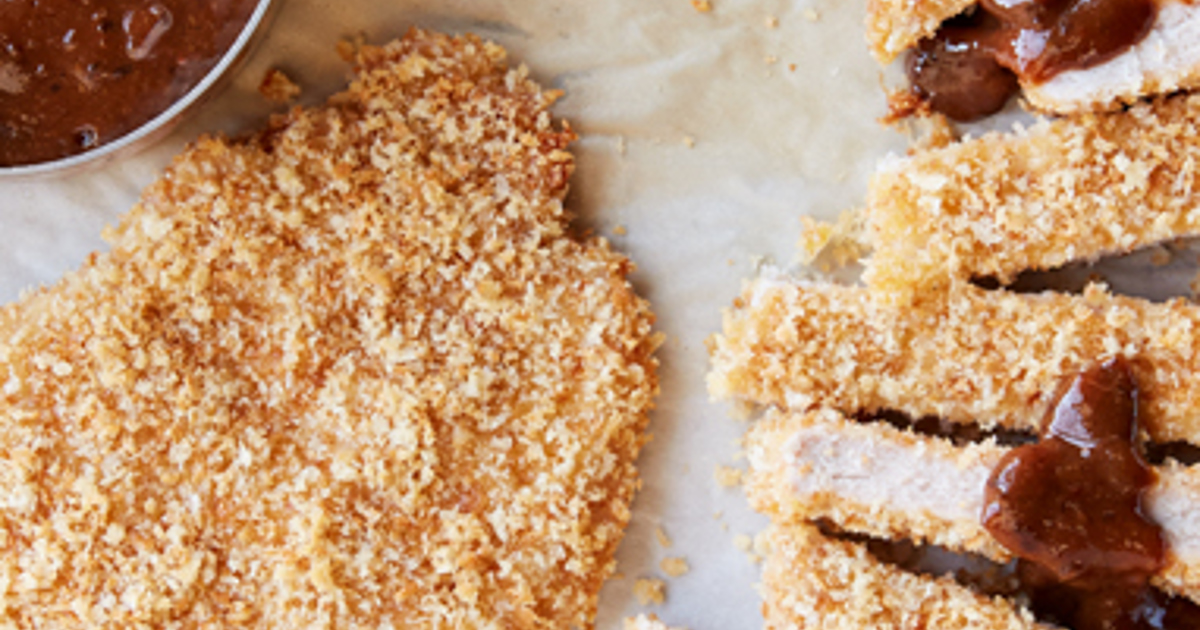 Cripsy Baked Pork Cutlets