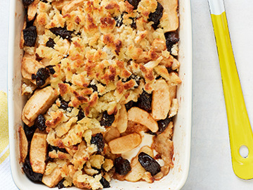 Prune Apple Betty