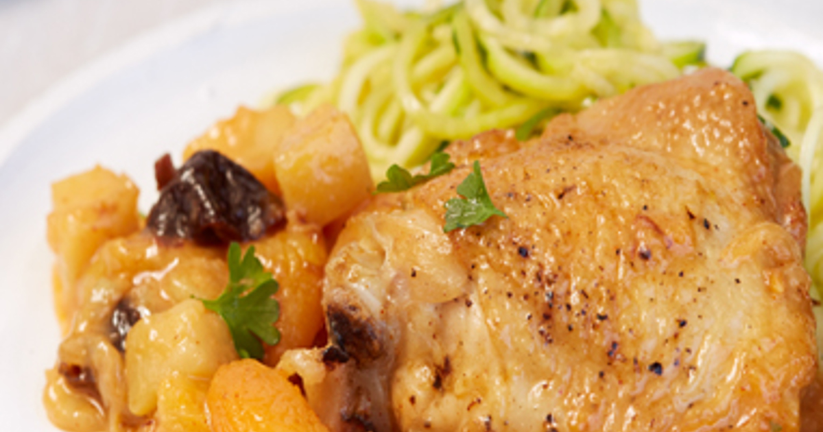 Slow Cooker Chicken Thighs Recipe | Sunsweet Growers