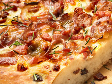 Pancetta Plum Focaccia