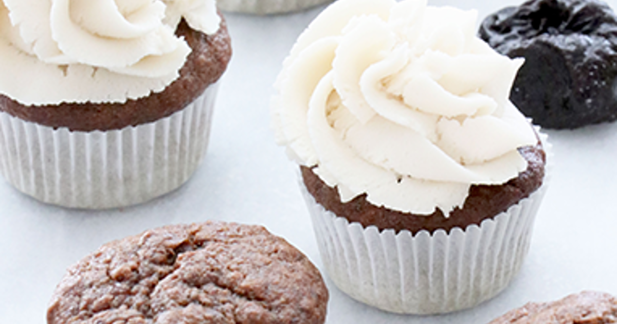 Chocolate Prune Cupcakes