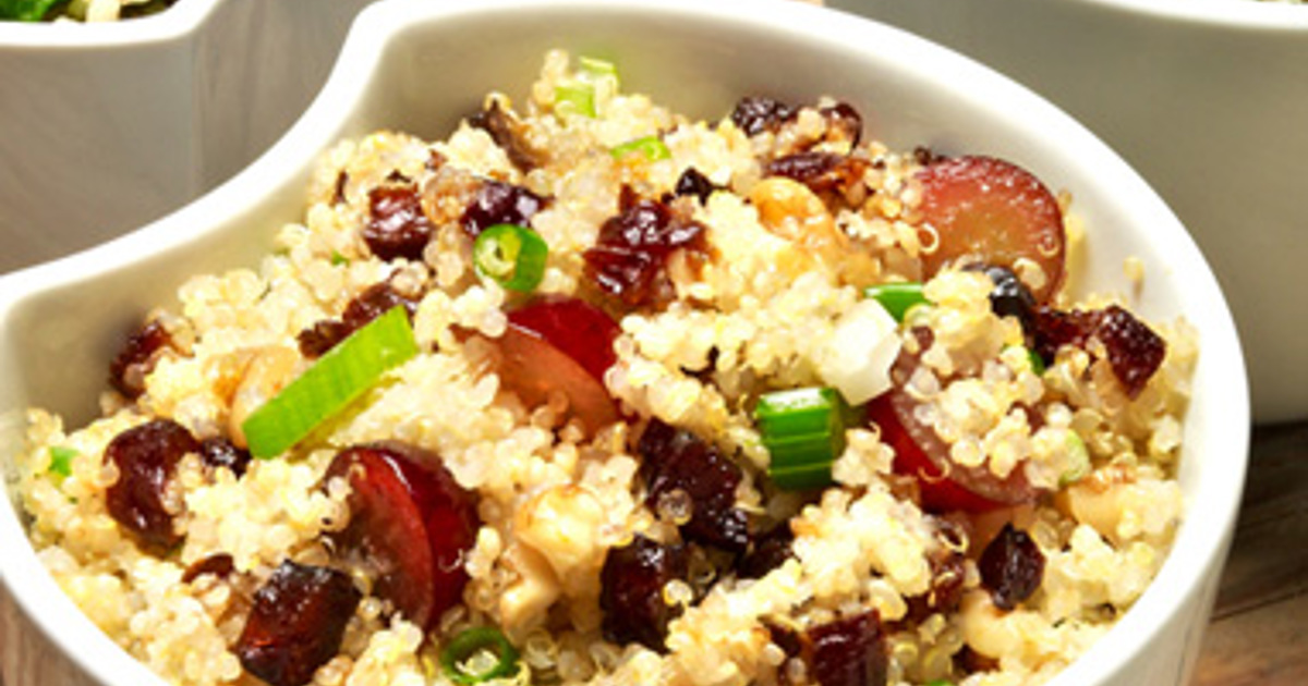 Quinoa, Grape and Prune Salad Recipe | Sunsweet Growers