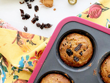 Gingerbread Prune Muffins