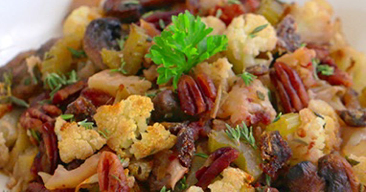 Cauliflower Date Stuffing Recipe | Sunsweet Growers