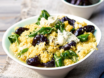 Spinach and Quinoa Risotto
