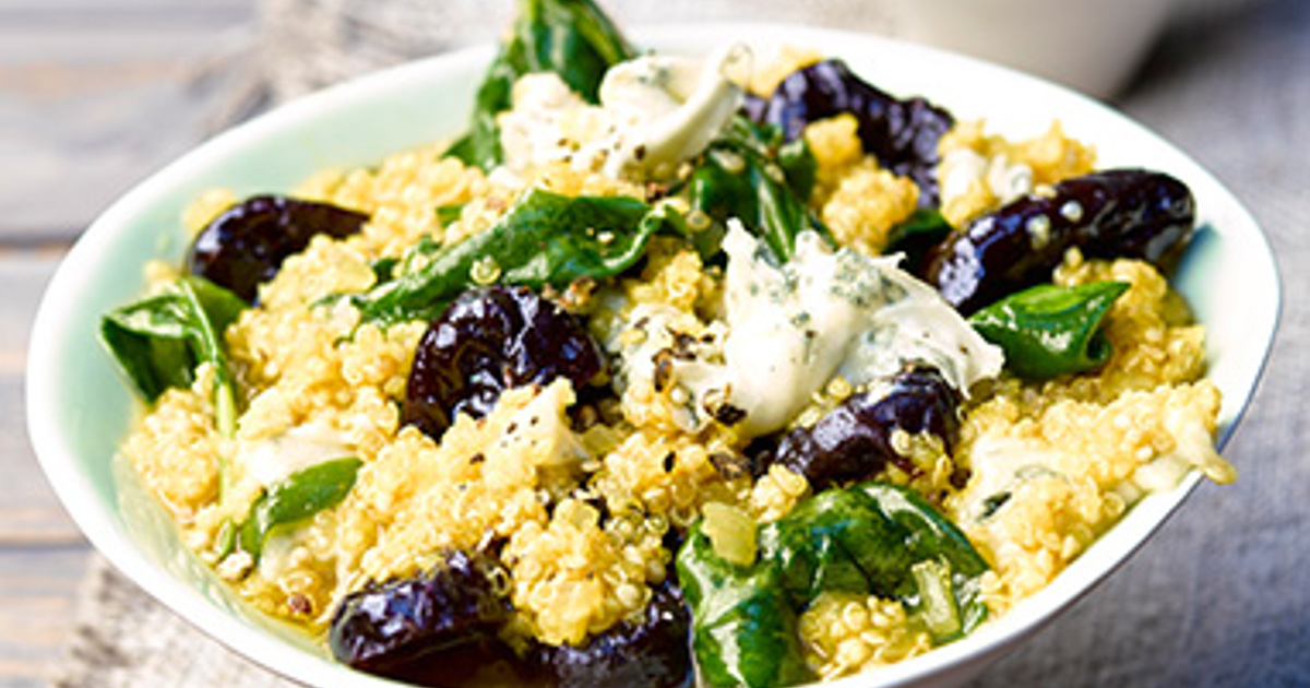Spinach and Quinoa Risotto Recipe | Sunsweet Growers