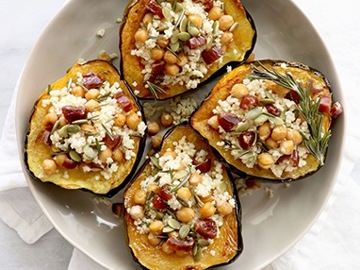 Acorn Squash Date Bowls