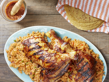 Grilled Chicken with Chipotle Barbecue Glaze