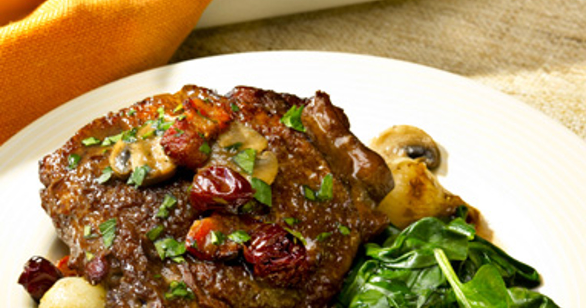 Braised Chicken Thigh Cranberry Recipe | Sunsweet Growers