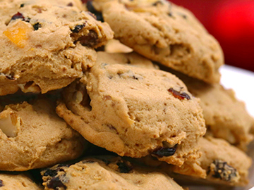 Fruitcake Christmas Cookies