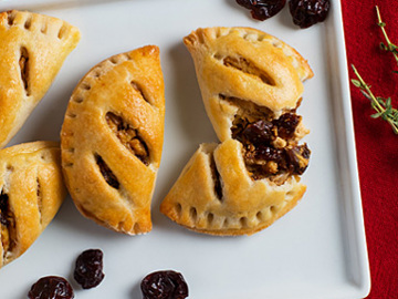 Dried Cherry and Cheese Empanadas