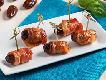 Bacon Wrapped Dates