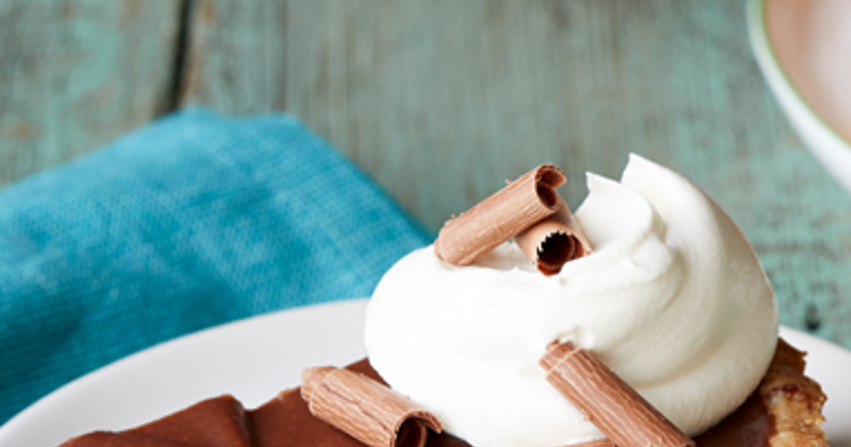 Chocolate Prune Tart