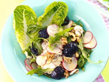 Mushroom Radish Salad