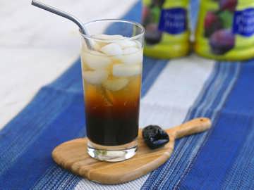 Fizzy Prune Soda, 2 Ways