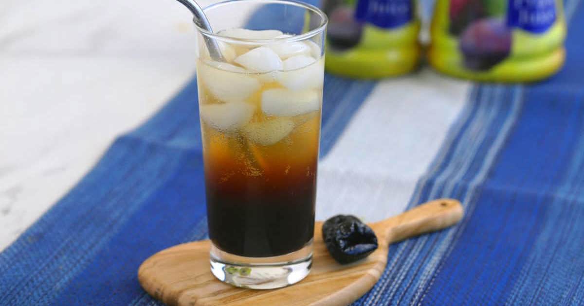 Fizzy Prune Soda, 2 Ways