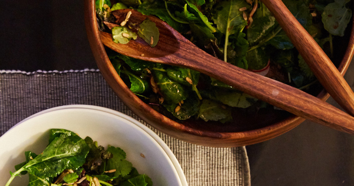 Kale Salad with Prune Vinaigrette Recipe | Sunsweet Growers