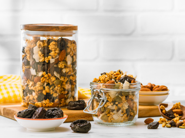 Mason Jar Trail Mix