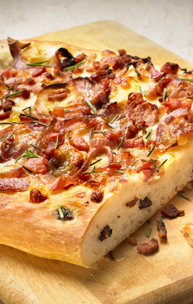 Pancetta Plum Focaccia