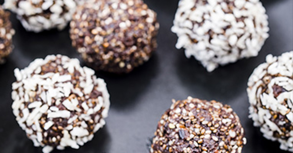 Sweet Chocolate-y Prune Energy Balls | Sunsweet Growers