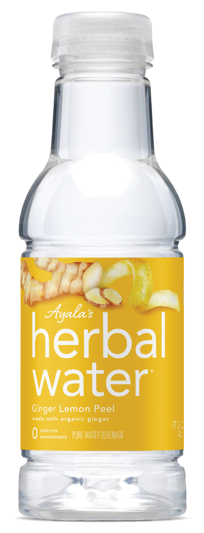 Herbal Water Ginger Lemon Peel 12 pack